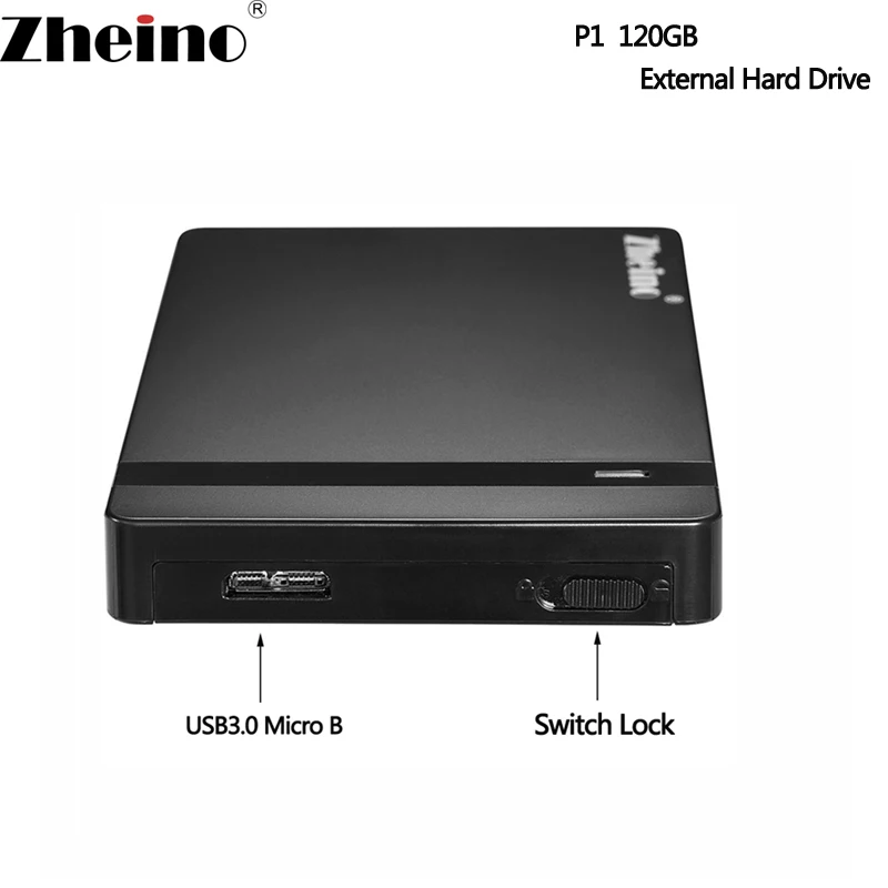 Zheino P1 USB 3 0 120 ГБ Портативный SSD Внешний жёсткий диск 2 5 дюймов SATA3 жесткий для