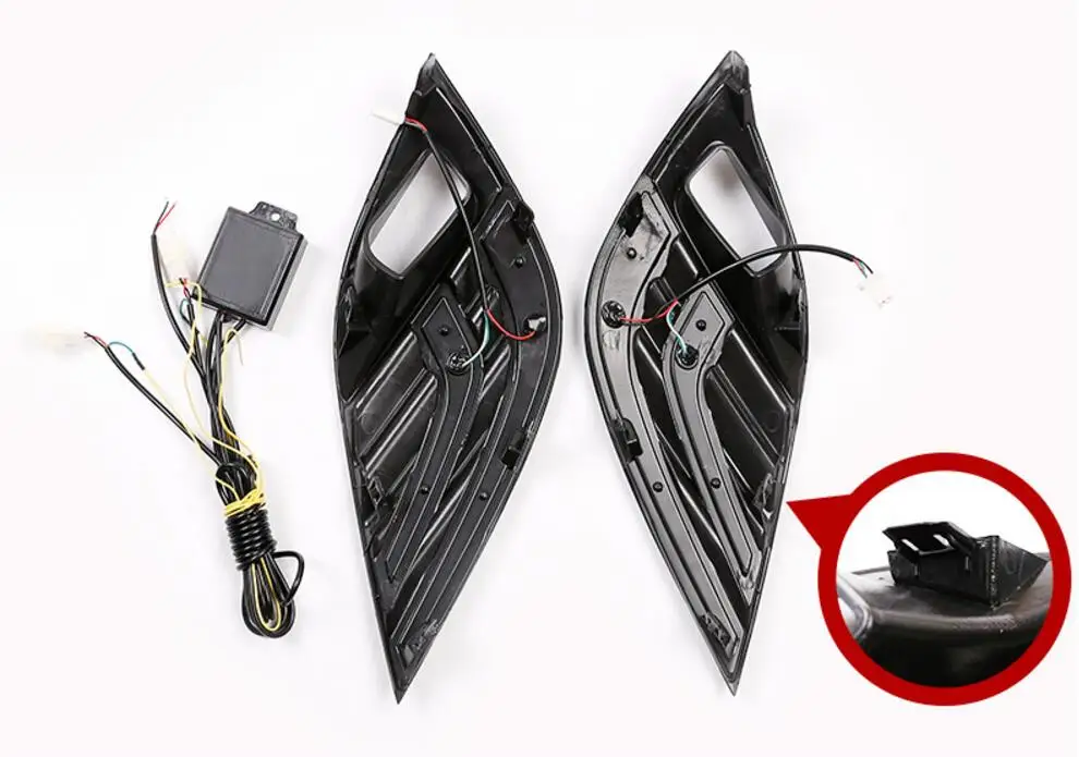 Динамический Видео LED 2018 2019 camry дневной свет противотуманные фары Aurion