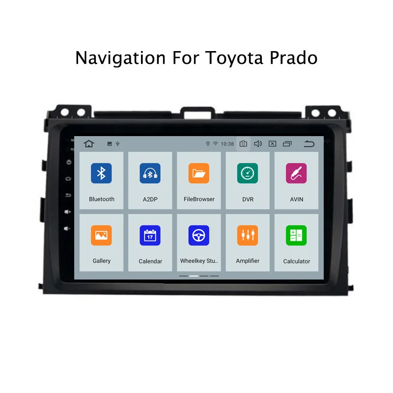 NAVITOPIA 9 дюймов PX6 4G Оперативная память 32G/64G Встроенная Android 0 Автомобильная