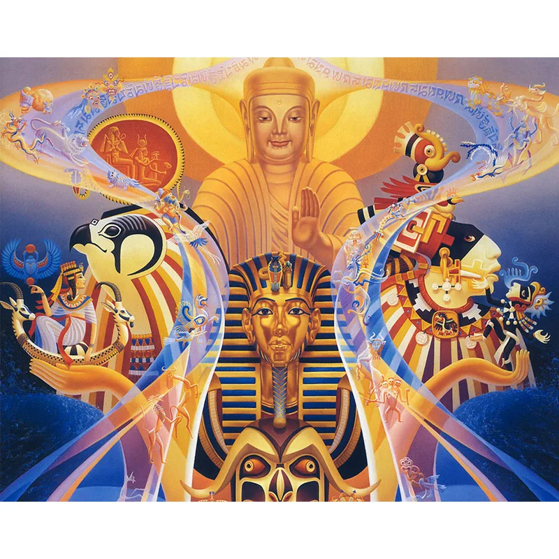 

Full Square Drill 5D DIY Diamond Painting "Buddha statue" Embroidery Cross Stitch Mosaic Home Decor Gift Y1388