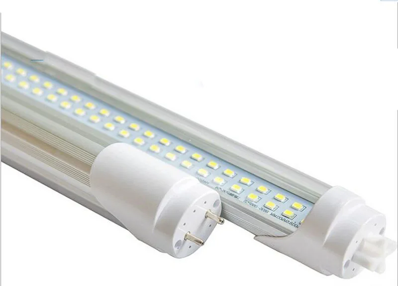 10 шт./лот двойная линия 0 6 м 9 1 2 5 8 4 3 фута T8LED лампа высокой яркости SMD2835 AC85 265V 270