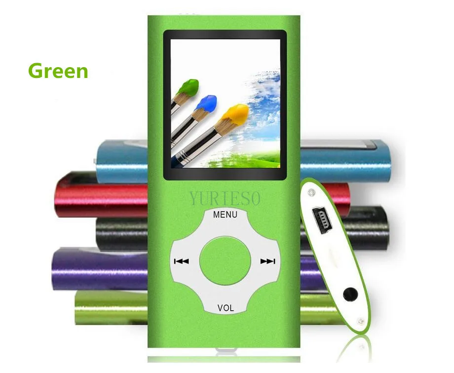 DHL 20 шт портативный MP3 4 плеер Музыкальный с ромбовидной кнопкой читатель