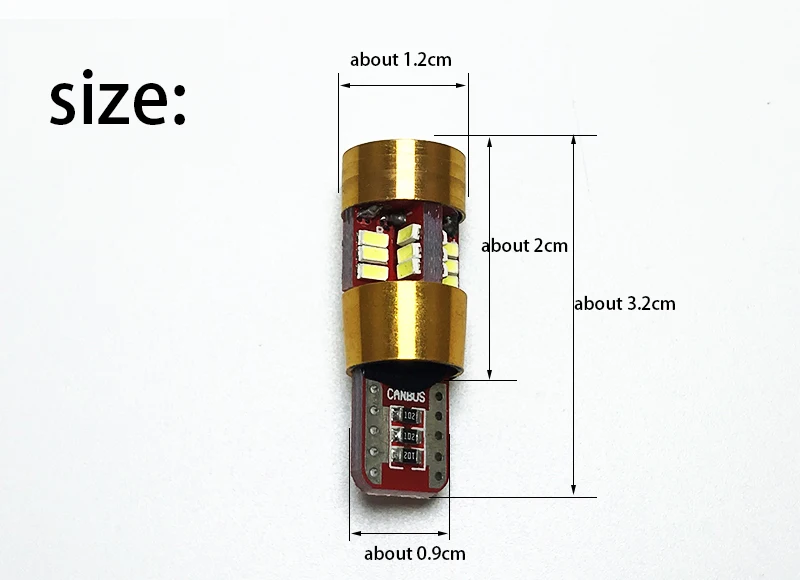 2 шт. T10 W5W Canbus без ошибок 27 SMD 5630 Светодиодный зазор для Volkswagen VW CC R36 Touran Tiguan Scirocco Golf