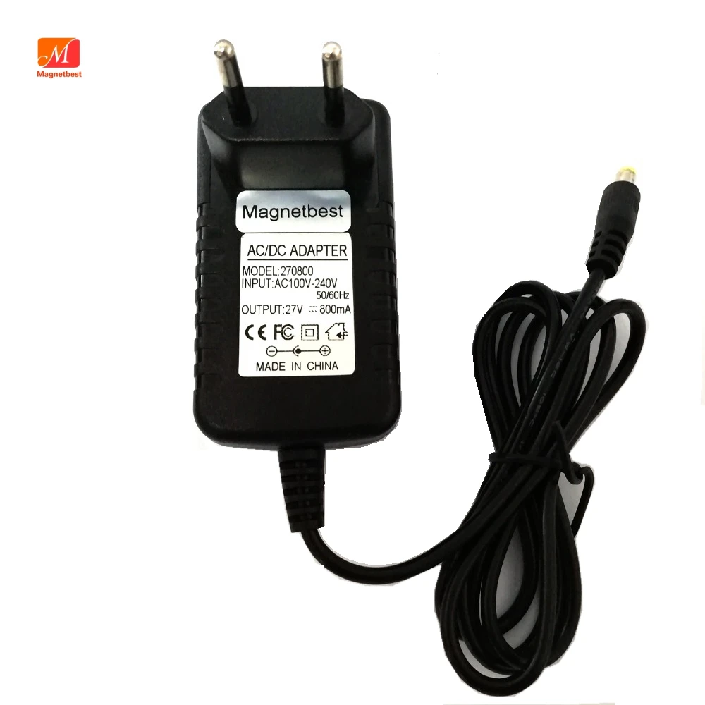 27В 0.8A AC Мощность адаптер для # &quotPUPPYOO робот пылесос Зарядное устройство D 531 532 535 537