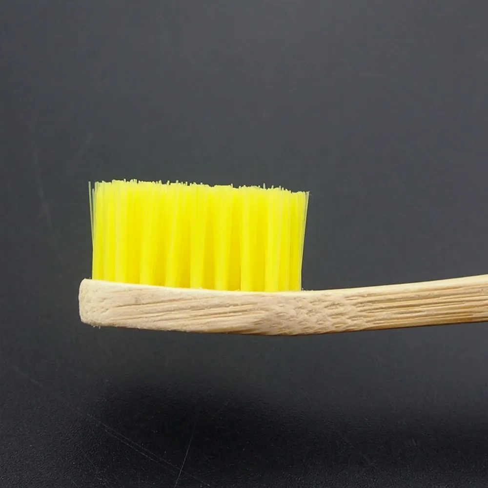 Бамбуковая зубная щетка DR.PERFECT 2 шт./лот натуральная мягкая из бамбукового угля