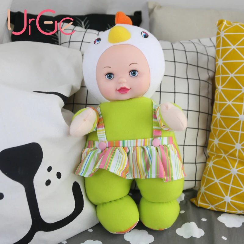 Хит продаж милый мультфильм Мягкие плюшевые мягкие курица куклы Reborn Детские