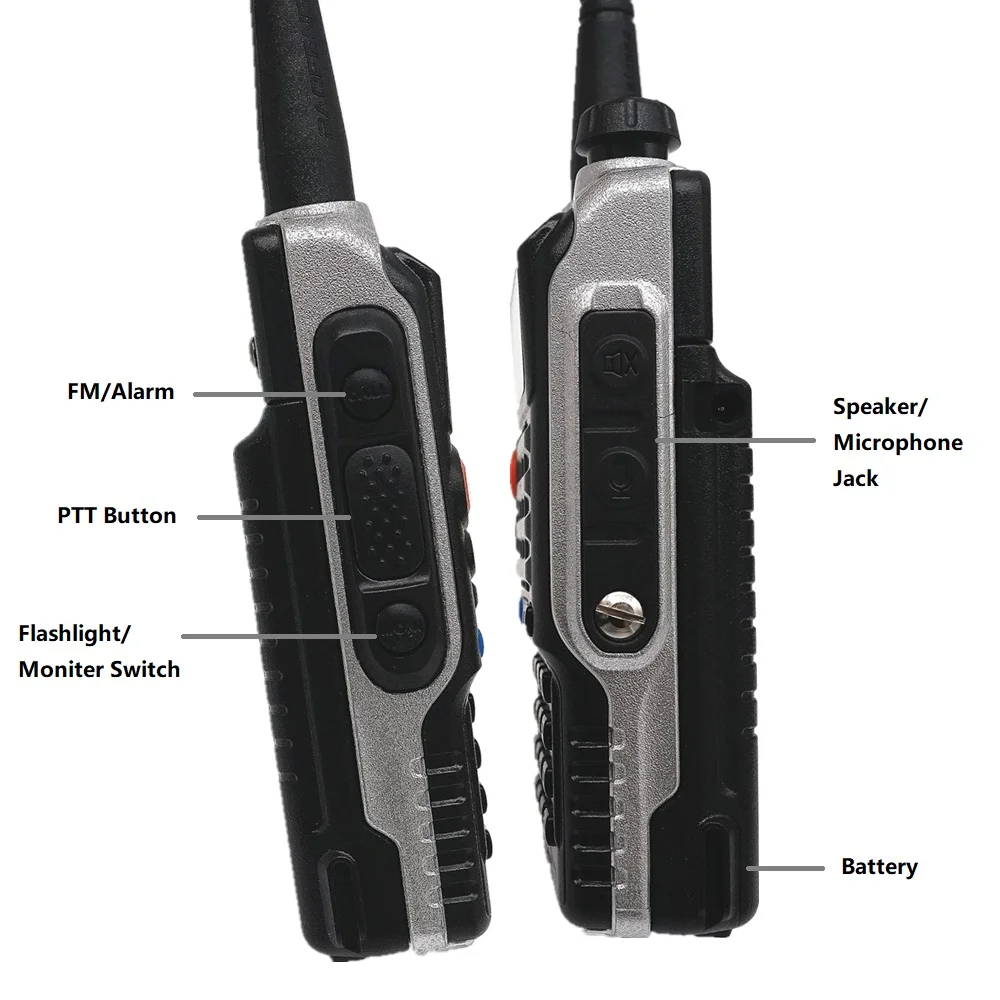 Обувь на высоком каблуке 8 Вт иди и болтай Walkie Talkie “иди BF UVB2 плюс двухдиапазонный