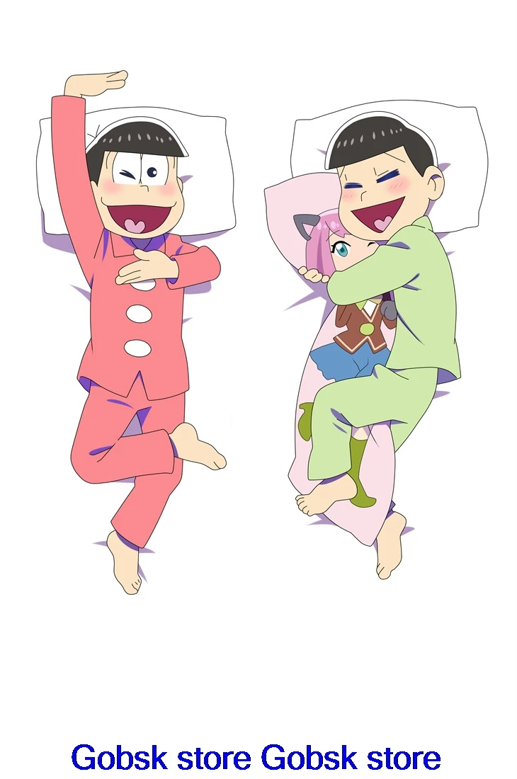 Новинка 2017 г. чехол для подушки в японском стиле аниме Otaku Man Dakimakura Osomatsu san обнимающая подушка тела|Наволочка| |