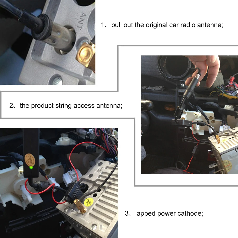 Автомобильный FM DAB усилитель радиосигнала антенна сигнала 88-108 МГц 170-240 |