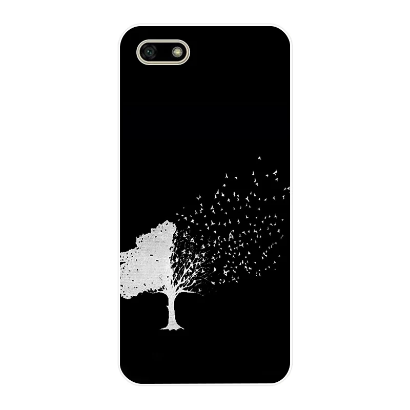40 14 силиконовый чехол для huawei Honor 7A, чехол 5,45 дюйма, мягкий чехол для телефона huawei Honor 7A 7 A, DUA-L22, русская задняя крышка, чехол, бампер - Цвет: 40