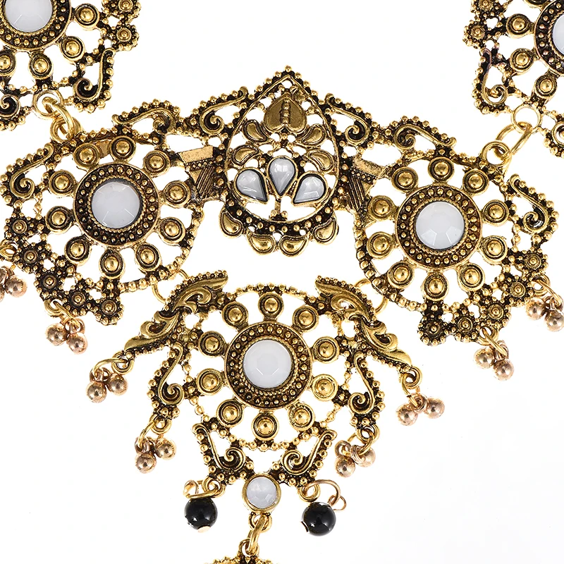 ZHINI Fashion Style Luxury Maxi Necklaces &amp Pendants Vintage Collar Bohemian Statement Collier Female Jewelry | Украшения и
