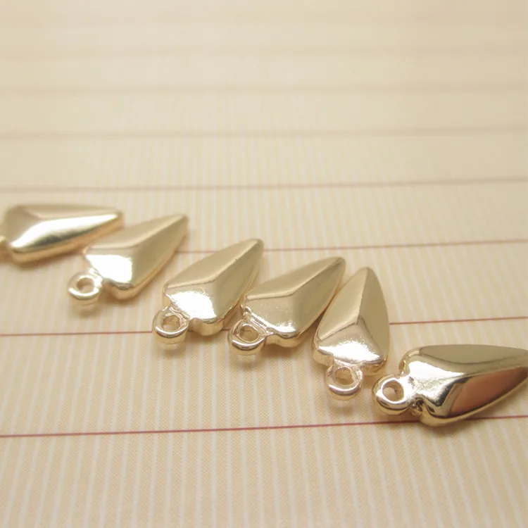 Плавные медные браслеты Wrigley золотого цвета каратного подвеска на ожерелье не