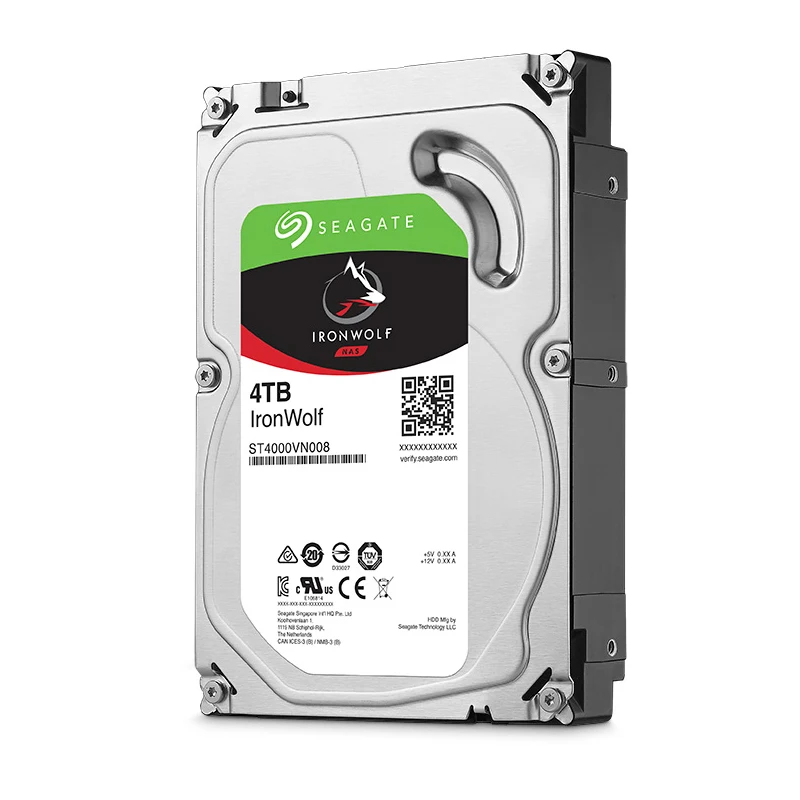 Жесткий диск Seagate 4 ТБ IronWolf SATA 3 0 внутренний жесткий с интерфейсом для настольного