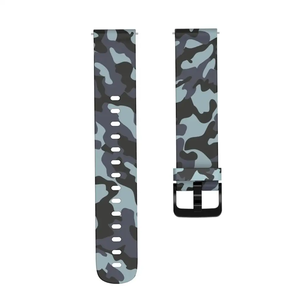 7 Huami Amazfit Bip BIT PACE Lite Youth 20 мм спортивный силиконовый ремешок для Xiaomi Смарт часы сменный ремешок - Цвет: 7