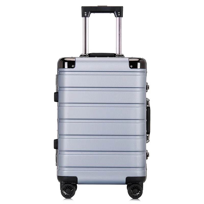 1PCS 2" 24" дюймов, Высококачественная алюминиевая рама+ Корпус из поликарбоната, чехол для чемодана для путешествий, универсальная сумка для путешествий на колесах, чехол на колесиках - Цвет: 1PCS
