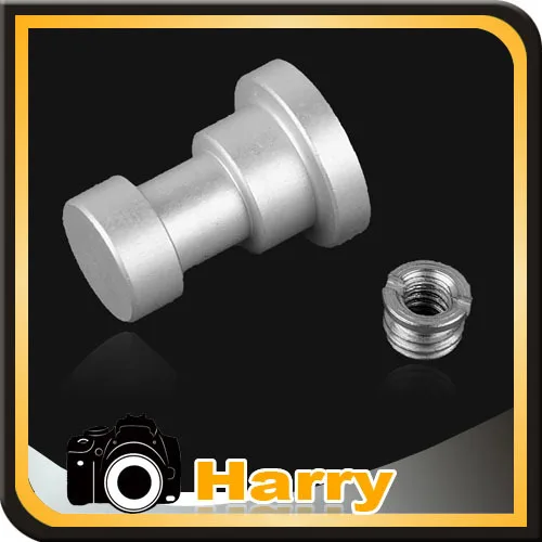 

2 комплекта 2в1 1/4 "и 3/8" 1/4 "до 3/8" Винт Женский резьбовой штатив винт адаптер для осветительной стойки