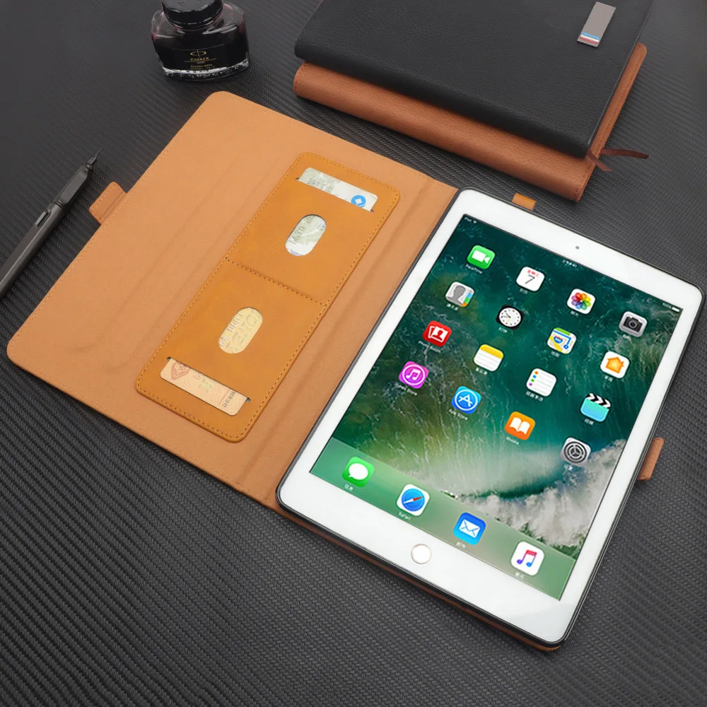 Чехол для новейший iPad Pro12.9 дюймов Чехол ESR Премиум искусственная кожа роскошный бизнес Folio Stand Карманный умный чехол для iPad Pro