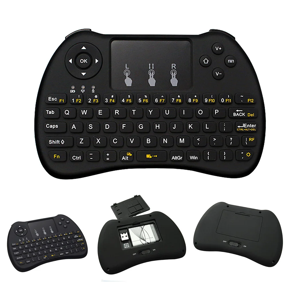 Raspberry Pi H9 Mini Wireless Keyboard 2.4G for Microcomput Black pad Microcomputer Parts #901 New | Компьютеры и офис