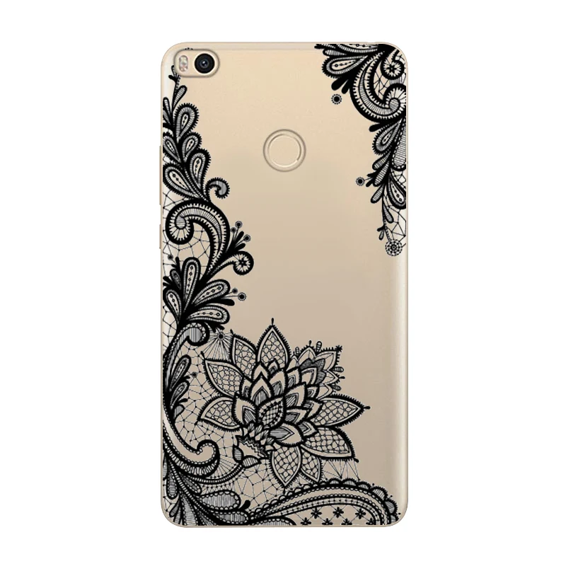 HLS CROWNPRO силиконовый Xiaomi Mi Max 2 Чехол Крышка Xiaomi Mi макс 3 чехол мягкий TPU с рисунком Краски задняя Защитный чехол Xiaomi Mi Max 2 - Цвет: HLS