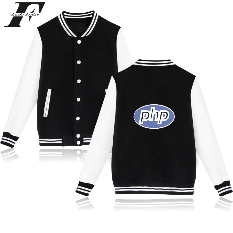 

Trust Me I'm A Programmer Programming Language C C++ Java PHP Logo Print Baseball Jacket Winter Cotton Jacket Outerwear