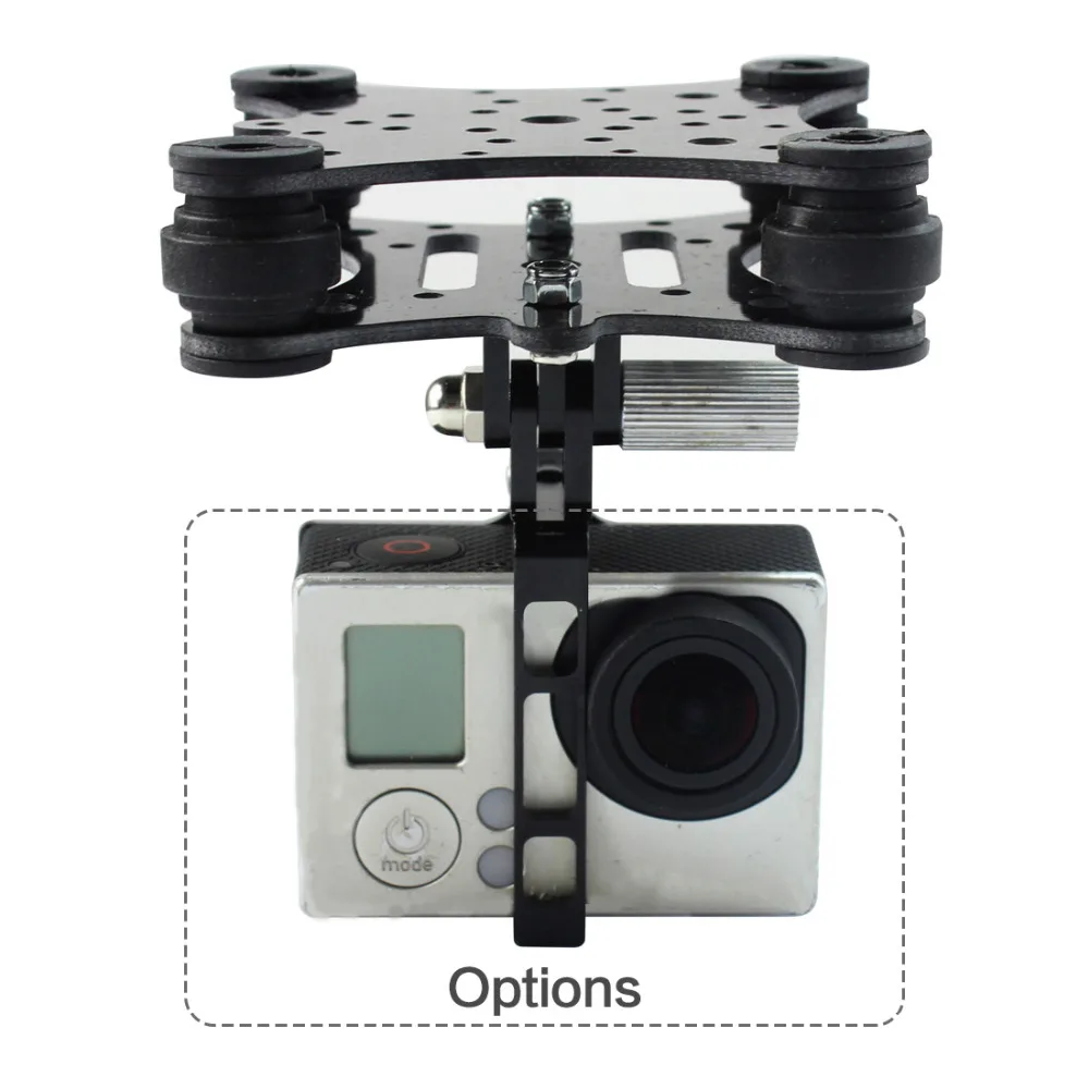 Карбоновая камера Gimbal Mount FPV противоударное Демпфирование PTZ для DJI фантомный Дрон