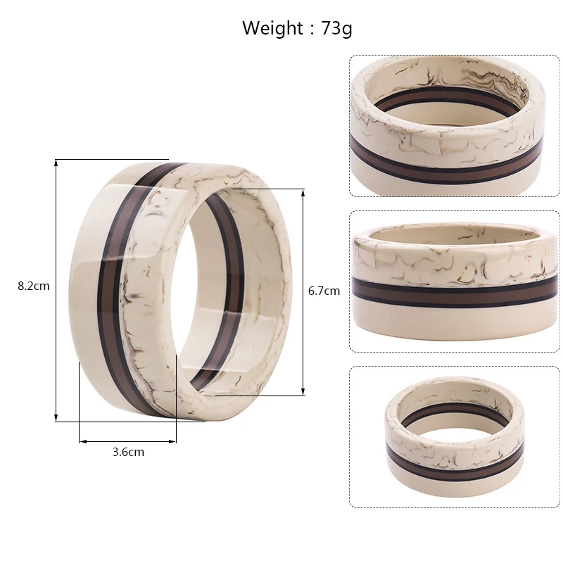 

GuanLong Individuality Lucite Resin Bangles Bracelets Women Fashion Puseiras Jewelry Drop Shipping Wholesale