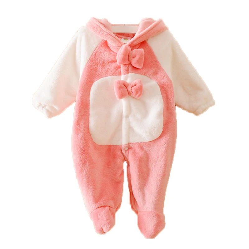 Winter Infant Romper Baby Boys Girls Jumpsuit New born Bebe Clothing Hooded Toddler Clothes Animal Costumes | Детская одежда и