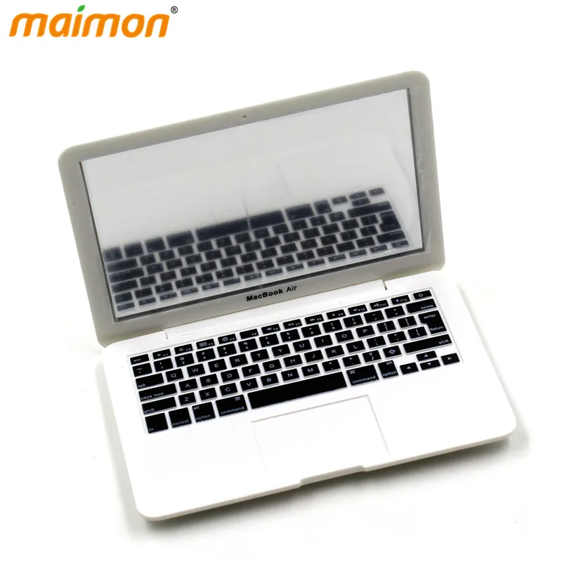1 шт. Новинка Macbook Air зеркало для макияжа Apple ноутбук мини портативное карманное