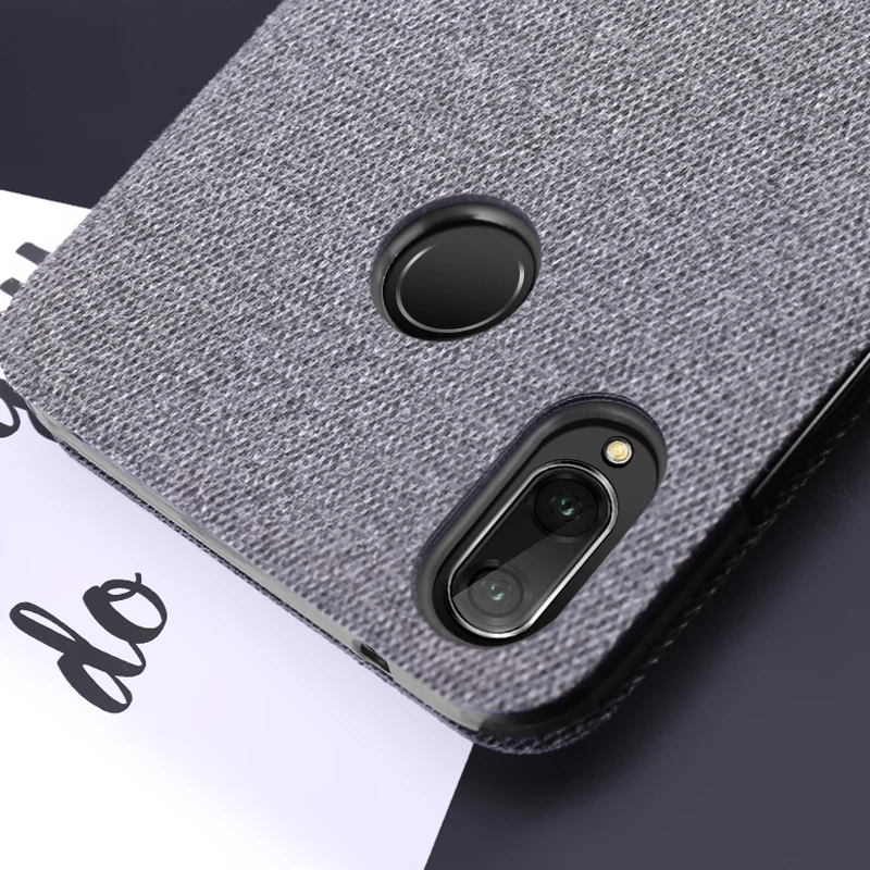 for Huawei nova 3i case nova3i flip cover fabric shockproof back coque kickstand fundas MOFi original 6.3 |