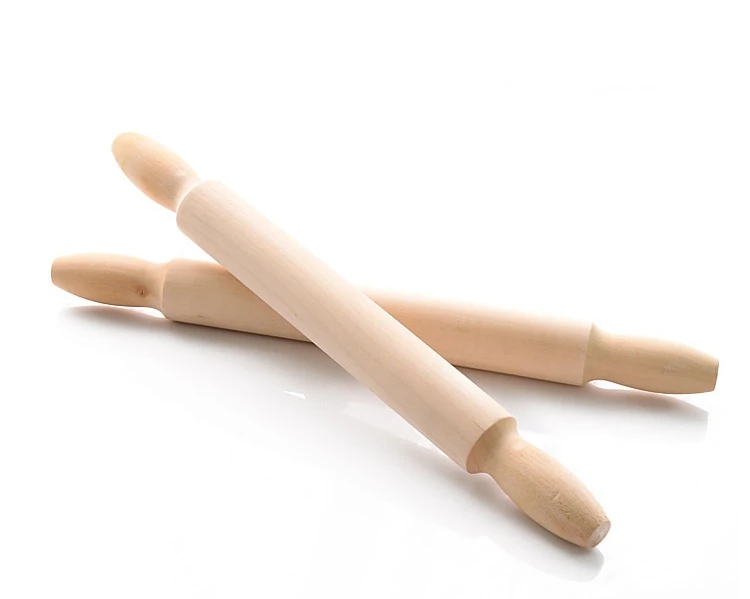 Large solid wood rolling pins pizza bread biscuit baking tool stick Decoration Dough Roller Wooden sticks kitchen Accessories