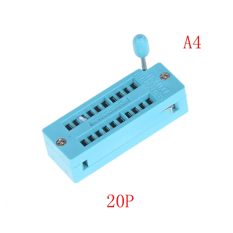 14/16/18/20/24/28/32/40 pin IC Тесты Универсальный ZIF гнездо популярное зарядное устройство