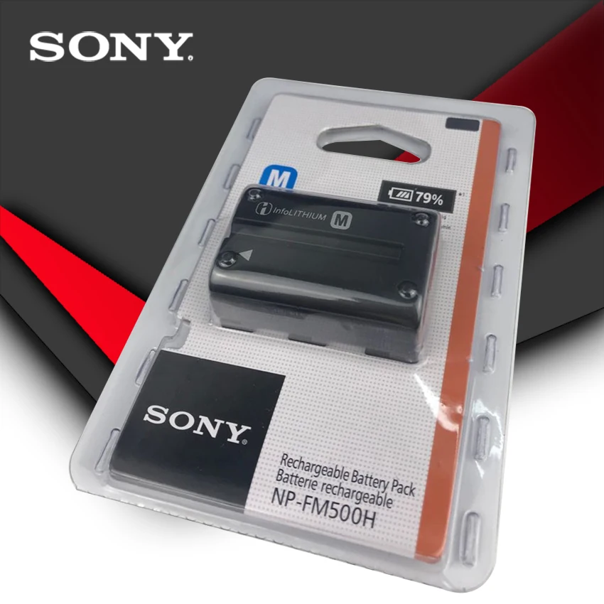 Оригинальный аккумулятор Sony для камеры 1 шт./лот NP FM500H FM50 A57 A65 A77 A450 A560 A580 A900 A58 A99 A550