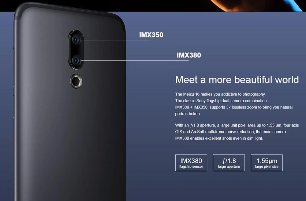 Meizu 16x4G LTTE Мобильный телефон 6," 6 ГБ ОЗУ 64/128 Гб ПЗУ Восьмиядерный процессор Snapdragon 710 Android сканер отпечатков пальцев Meizu 16 телефон