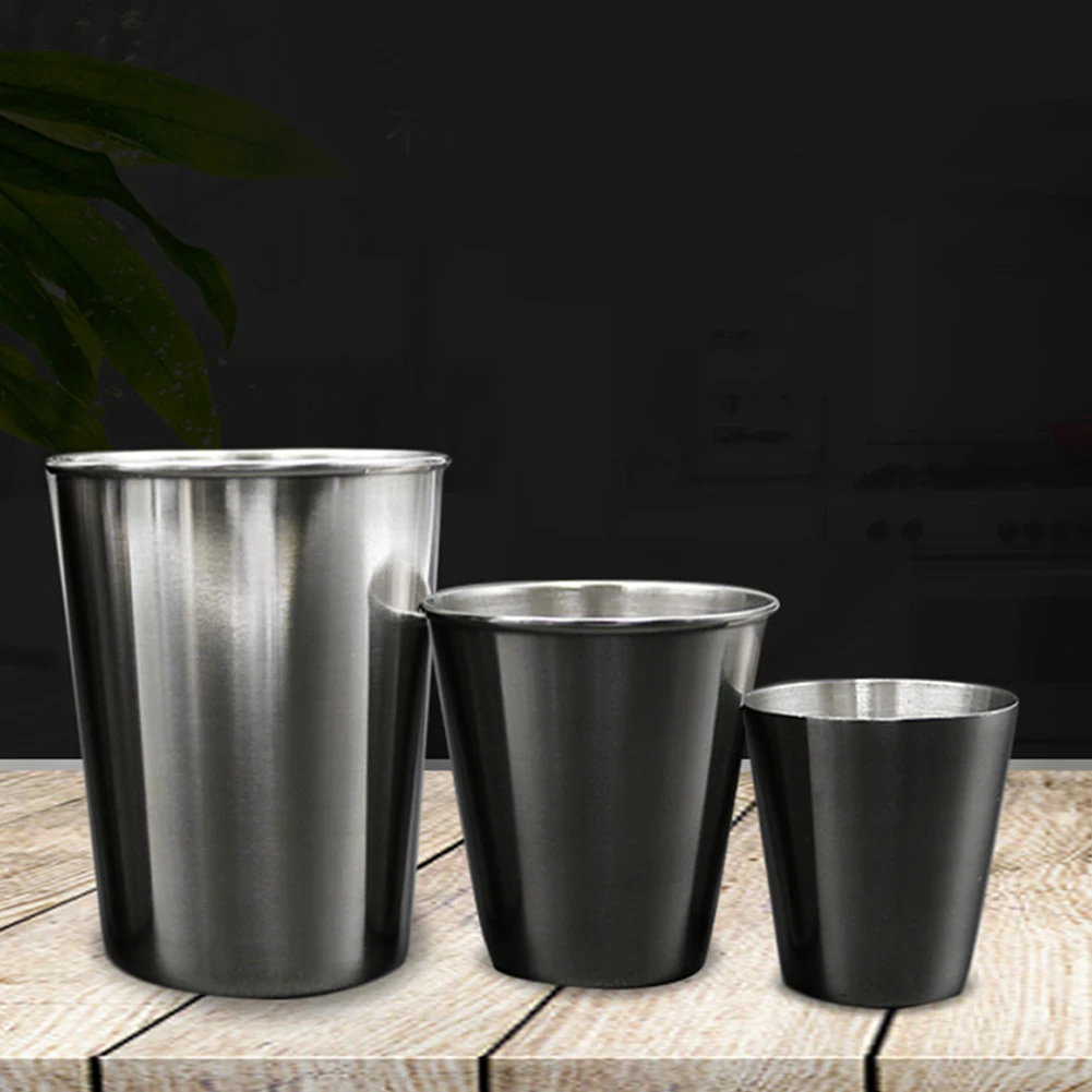 Небьющийся Кофе Чай пинт сок воды чашки пива кружка из нержавеющей стали