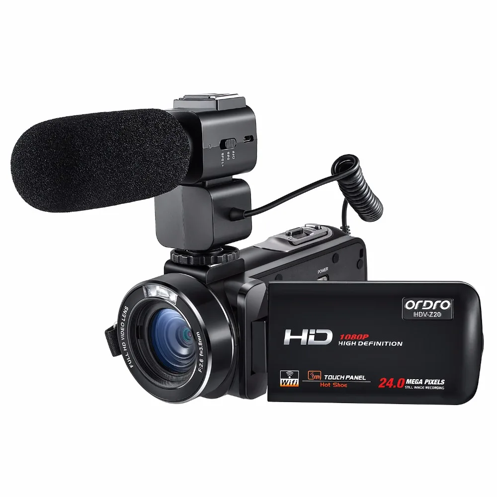 Видеорегистратор Ordro с ночным видением Wi Fi HD 1080 P 30fps видеорегистратор пультом