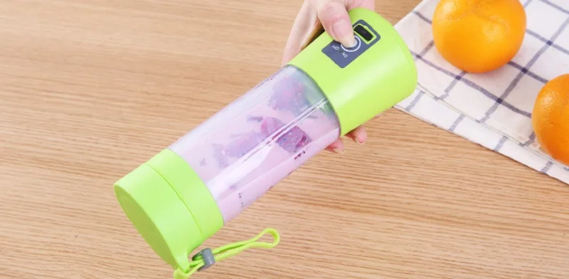 USB перезаряжаемая вода+ бутылки овощи соковыжималка для лимонов бутылка для воды ручной блендер Milkshake Smoothie Maker Drinkware