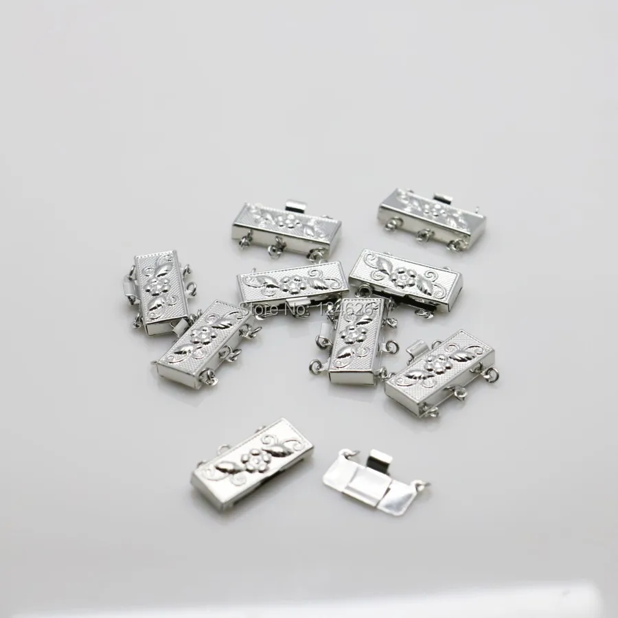 10 шт. аксессуары кнопки фитинги для застежек ювелирные изделия прямоугольник