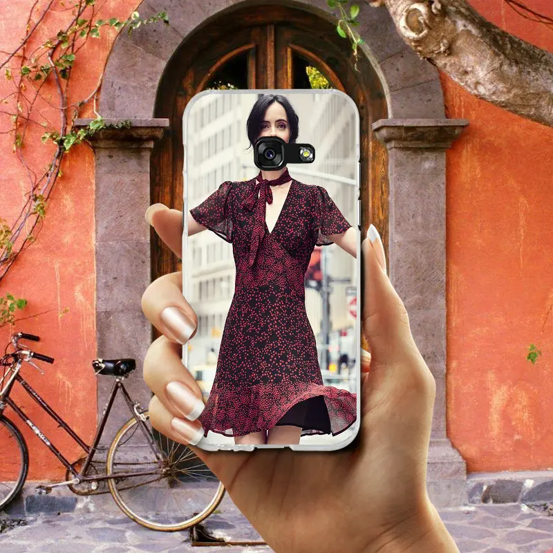 Мягкие чехлы для телефонов Samsung Galaxy S2 S3 S4 S5 Mini S6 S7 S8 S9 S10 Lite Edge Plus Note 4 5 8 9 Krysten Ritter jessica