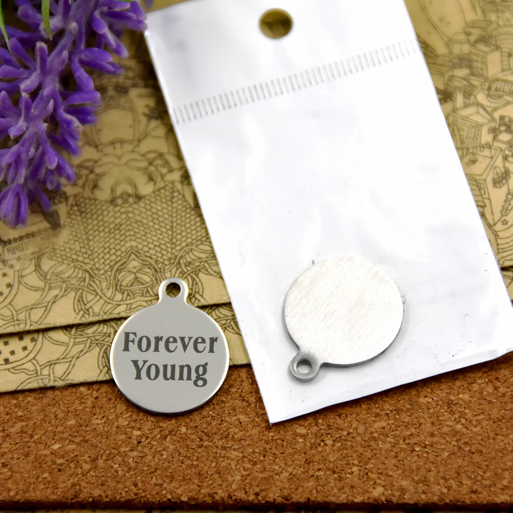 Подвески из нержавеющей стали FOREVER YOUNG 20 шт. 5 стилей на выбор подвески | Отзывы и видеообзор