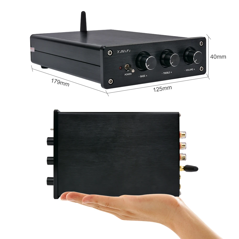 AIYIMA TPA3116 Bluetooth 4 0 цифровой аудио усилитель 2 1 канала Усилитель мощности высокий