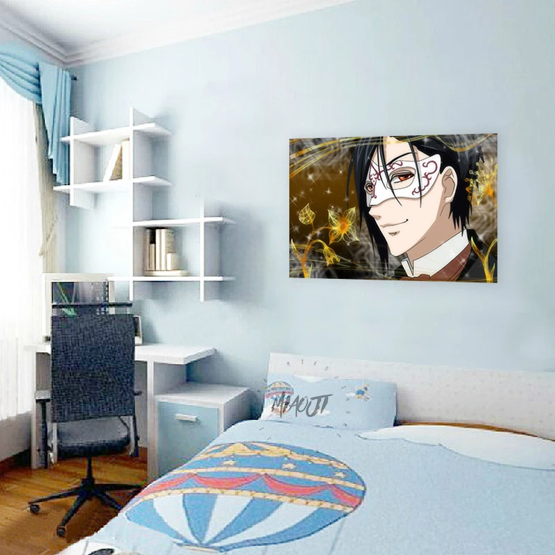 Хит аниме Черный дворецкий постеры настенная Художественная печать холст