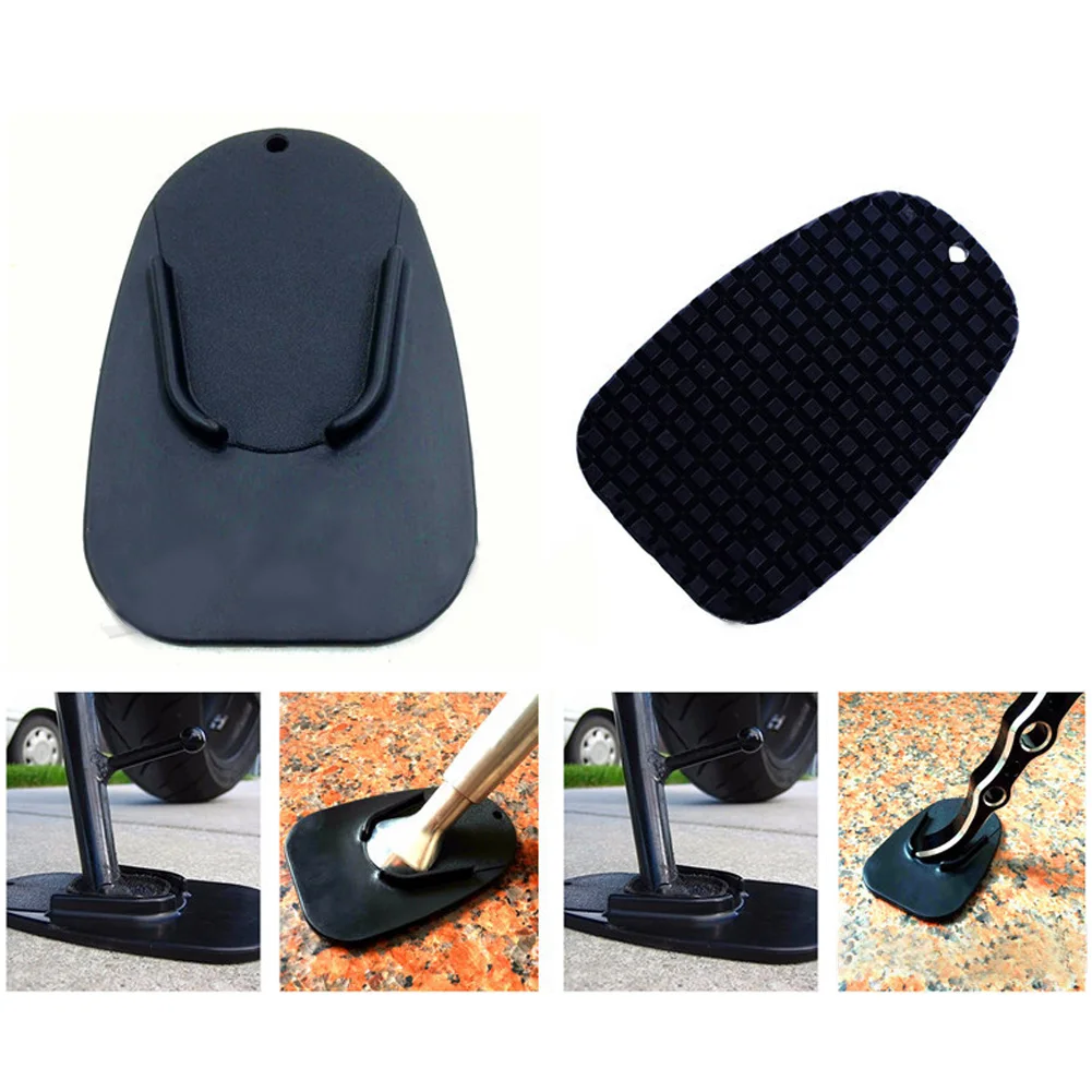 Практичный портативный Поддержка Pad стояночный столик мотоцикл сторона