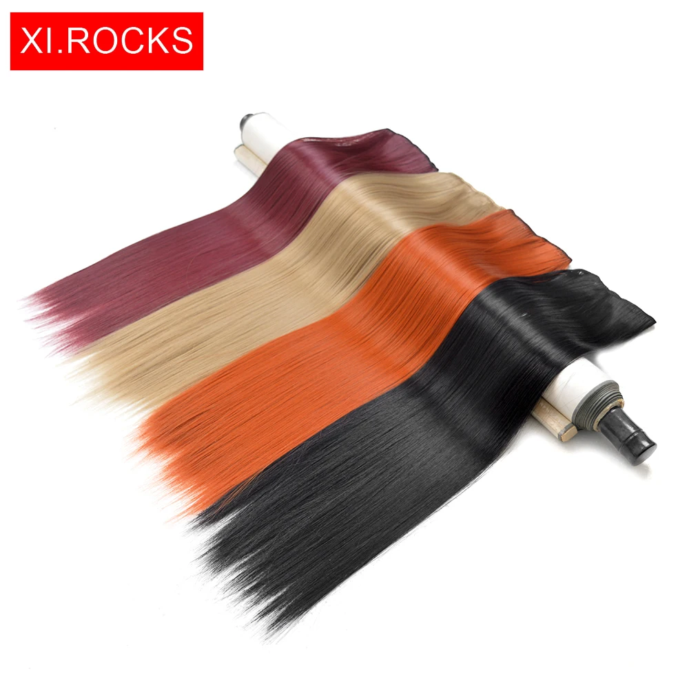 Wjlzz5050/1p Xi.Rocks синтетические 20 дюймовые Омбре заколки для наращивания волос