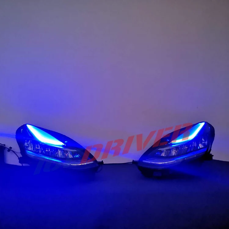 Icedriver для Tesla Model 3 DRL RGB разноцветный светодиодный светильник дневные ходовые огни