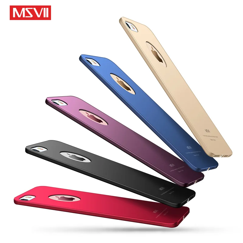Чехол Msvii для iphone 5s тонкий роскошный чехол 5 жесткая задняя крышка из