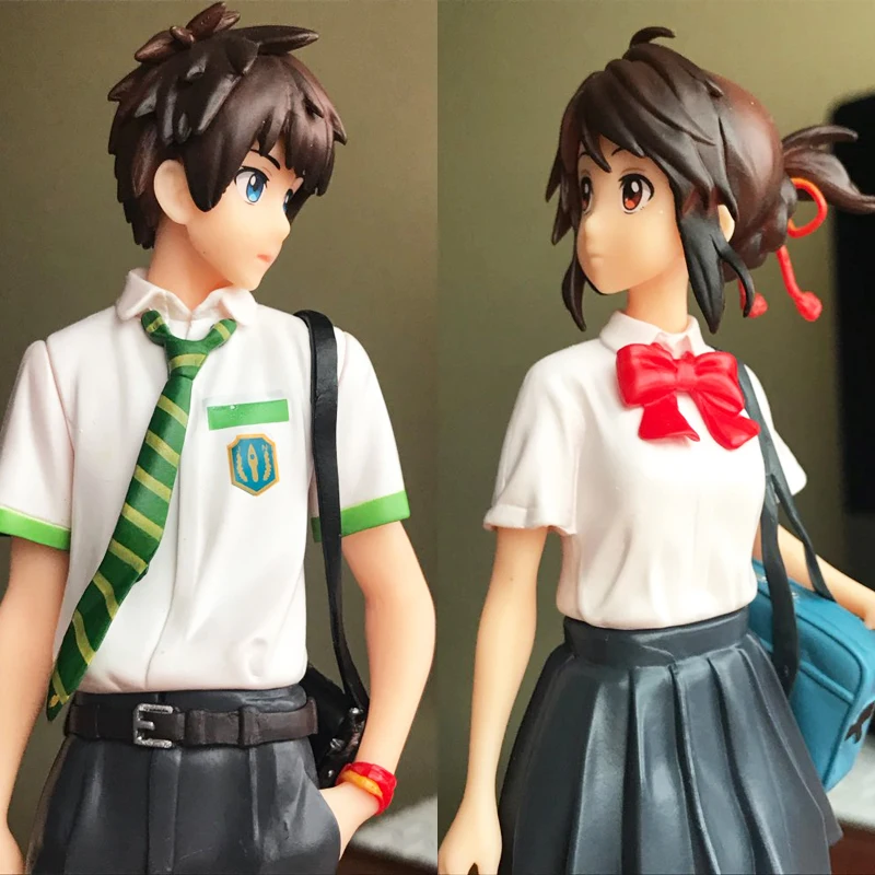 Фигурка с вашим именем игрушки Taki Tachibana и Mitsuha Miyamizu фигурка Коллекционная модель