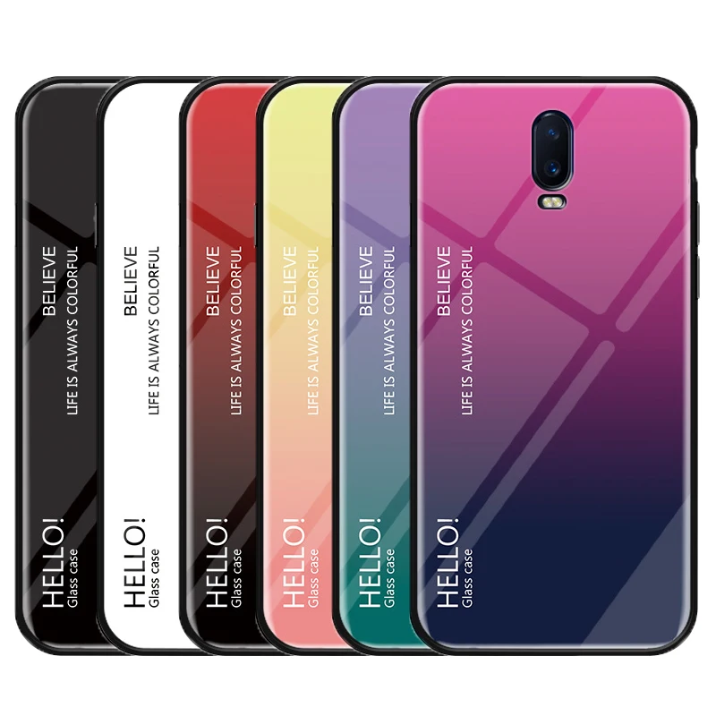 Чехол для One plus 6 t чехол Oneplus T роскошное закаленное стекло силиконовая рамка