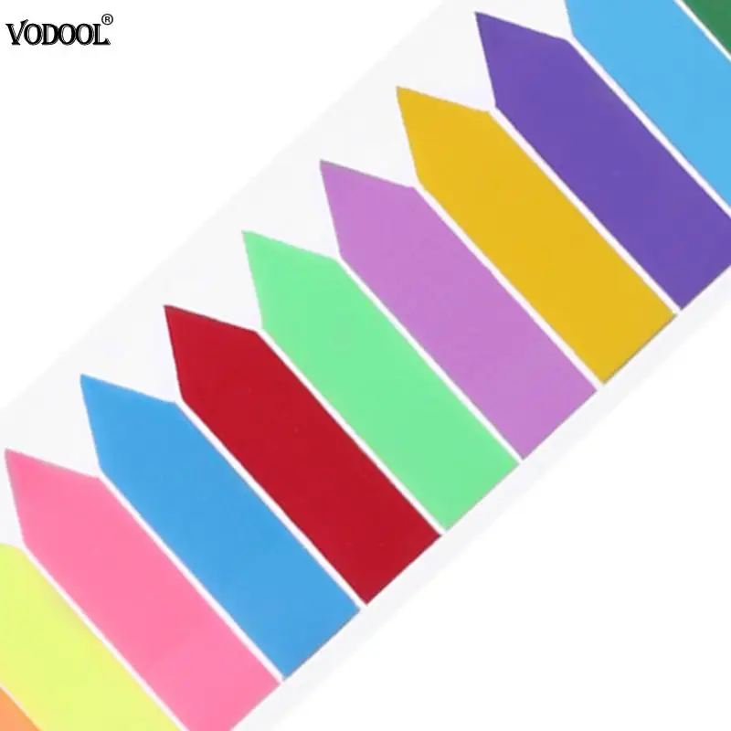 VODOOL, 12 цветов, 240 шт, наклейки для заметок, стикеры для заметок, метка блокнота, бумага, закладки, блокнот для заметок, школьные принадлежности