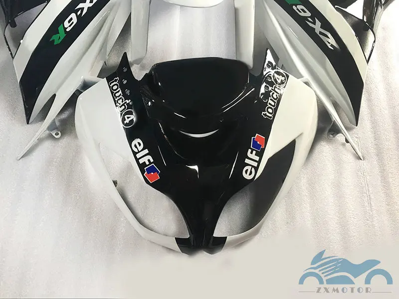 Высококачественные обтекатели для мотоциклов KAWASAKI Ninja ZX6R 2009 2010 2011 2012 спортивные