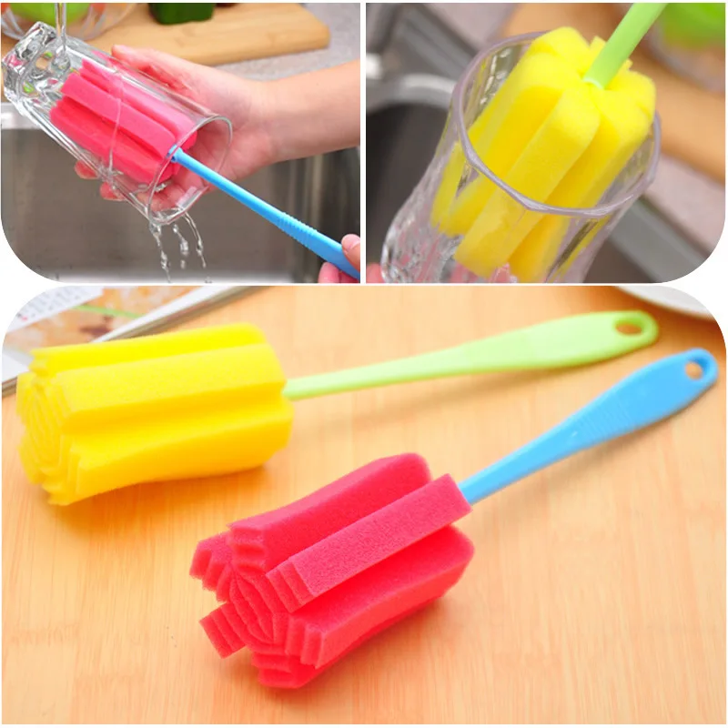 Щетка с вращением на 360 градусов для бутылочек кормления щетка-очиститель щетка |